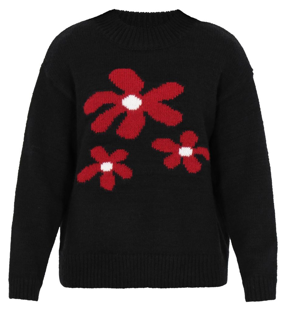ALBEE damen pullover - schwarz, XS/S