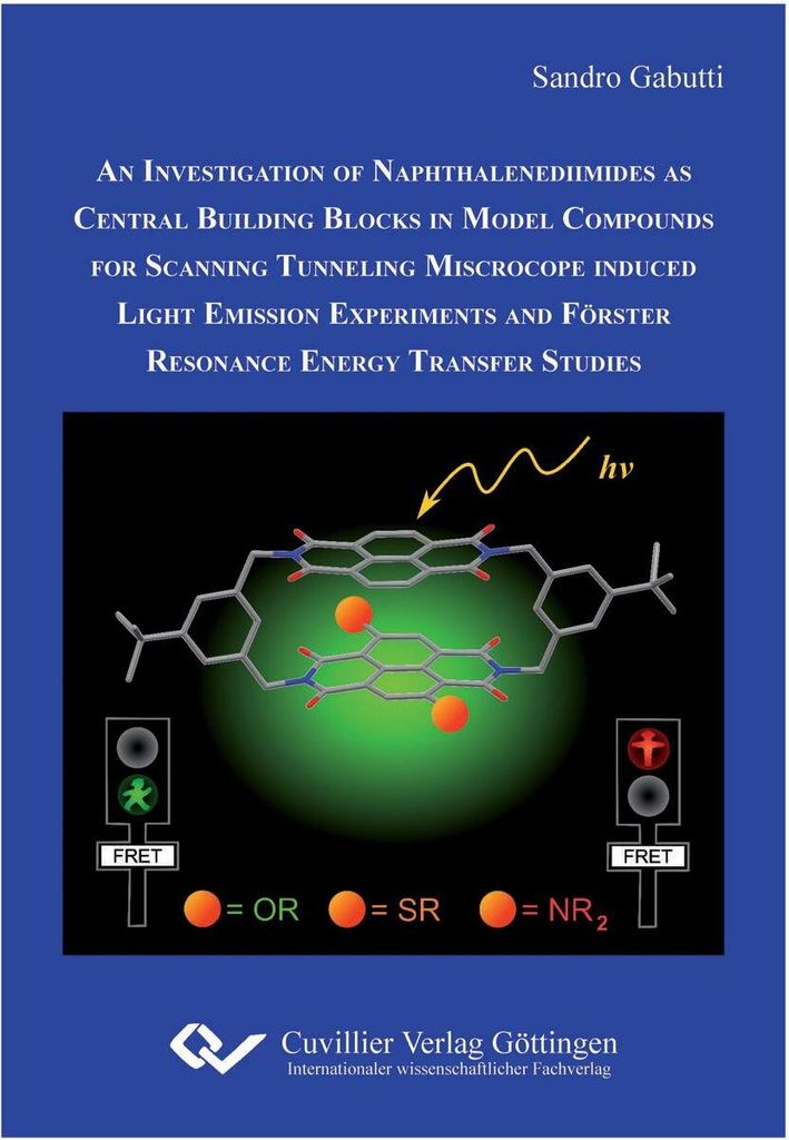 An Investigation of Naphthalenediimides as Central Building Blocks in Model Compounds for Scanning Tunneling Microscope Induced Light Emission Expe...