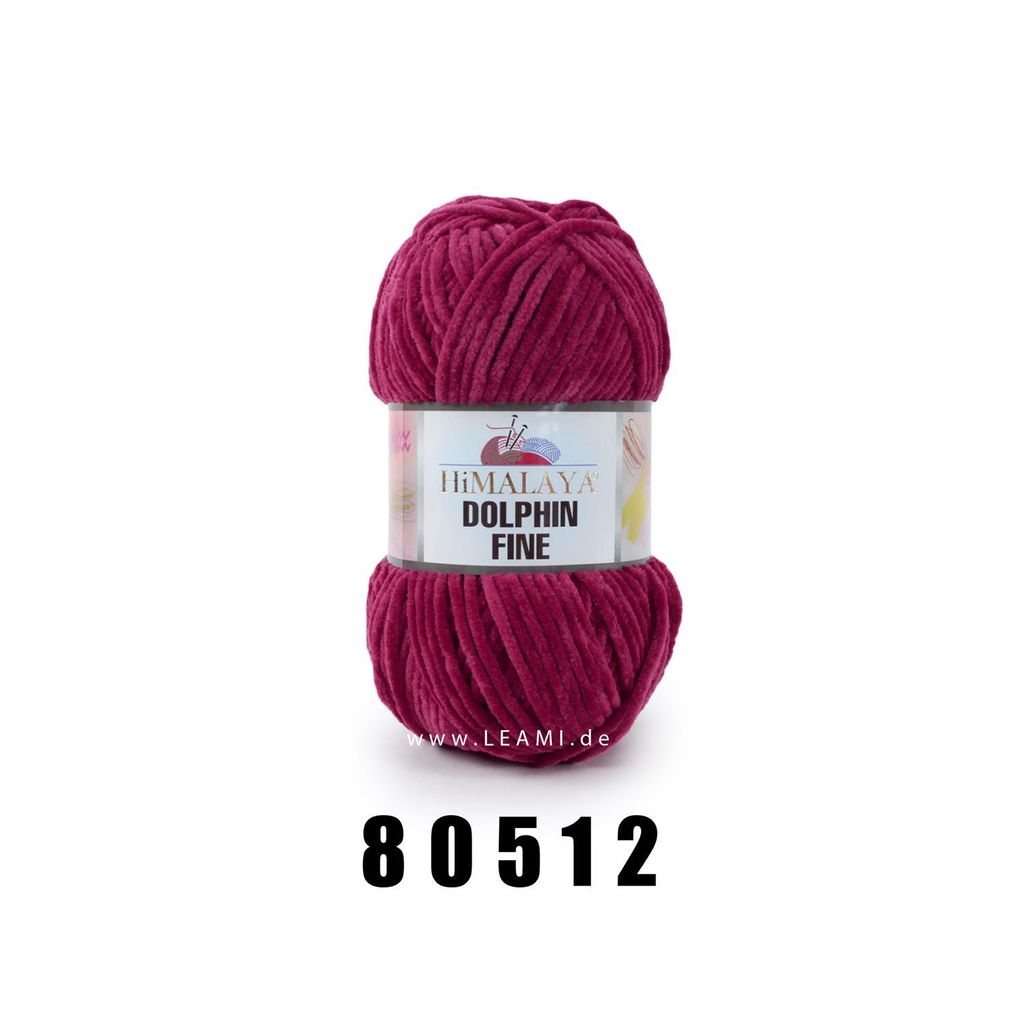 Himalaya Dolphin Fine 512 Bordo - Weiche, strapazierfähige Baby- & Spielzeugwolle