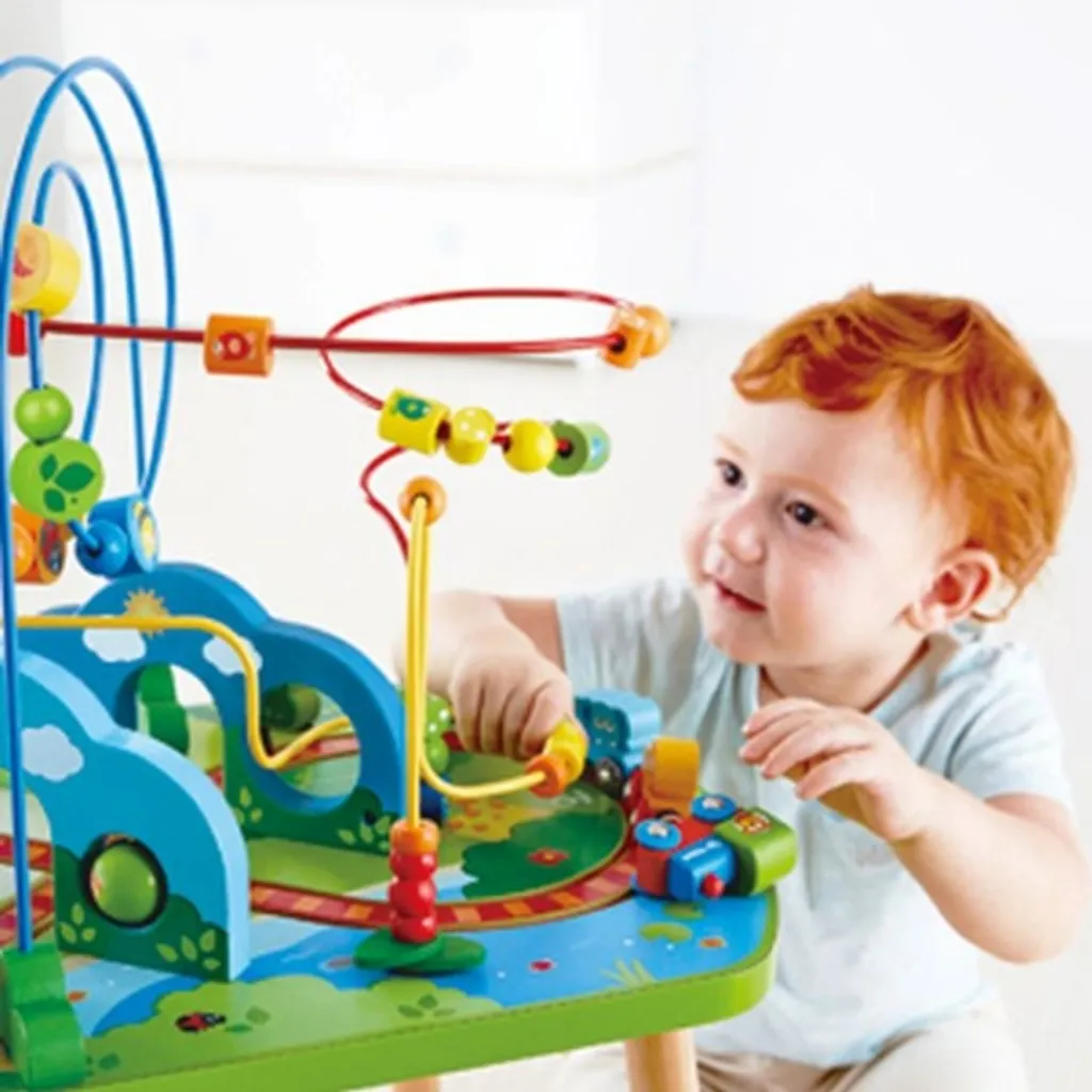 Table de chemin de fer Hape Jungle Adventure - Circuit de train bois
