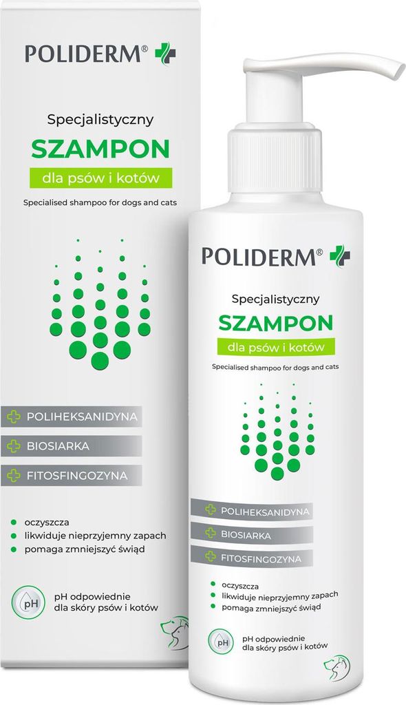 Szampon dla psa kota na stany zapalne skóry JM SANTE Zdjęcie produktu 