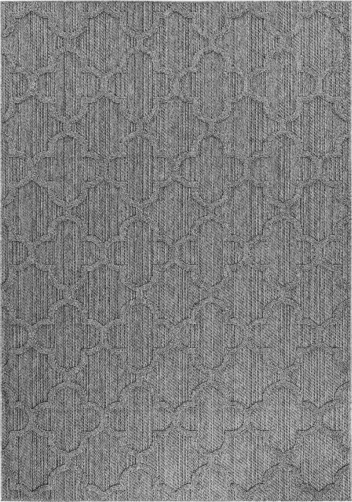Patara Ottoman teppich indoor/outdoor rechteckig 240x340cm grau