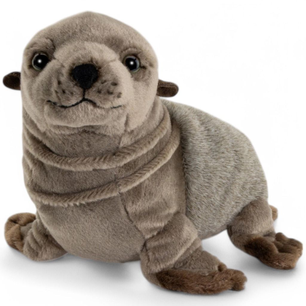 Carl Dick, zeehond, grijze rob, ongeveer 27 cm, pluche Productafbeelding 