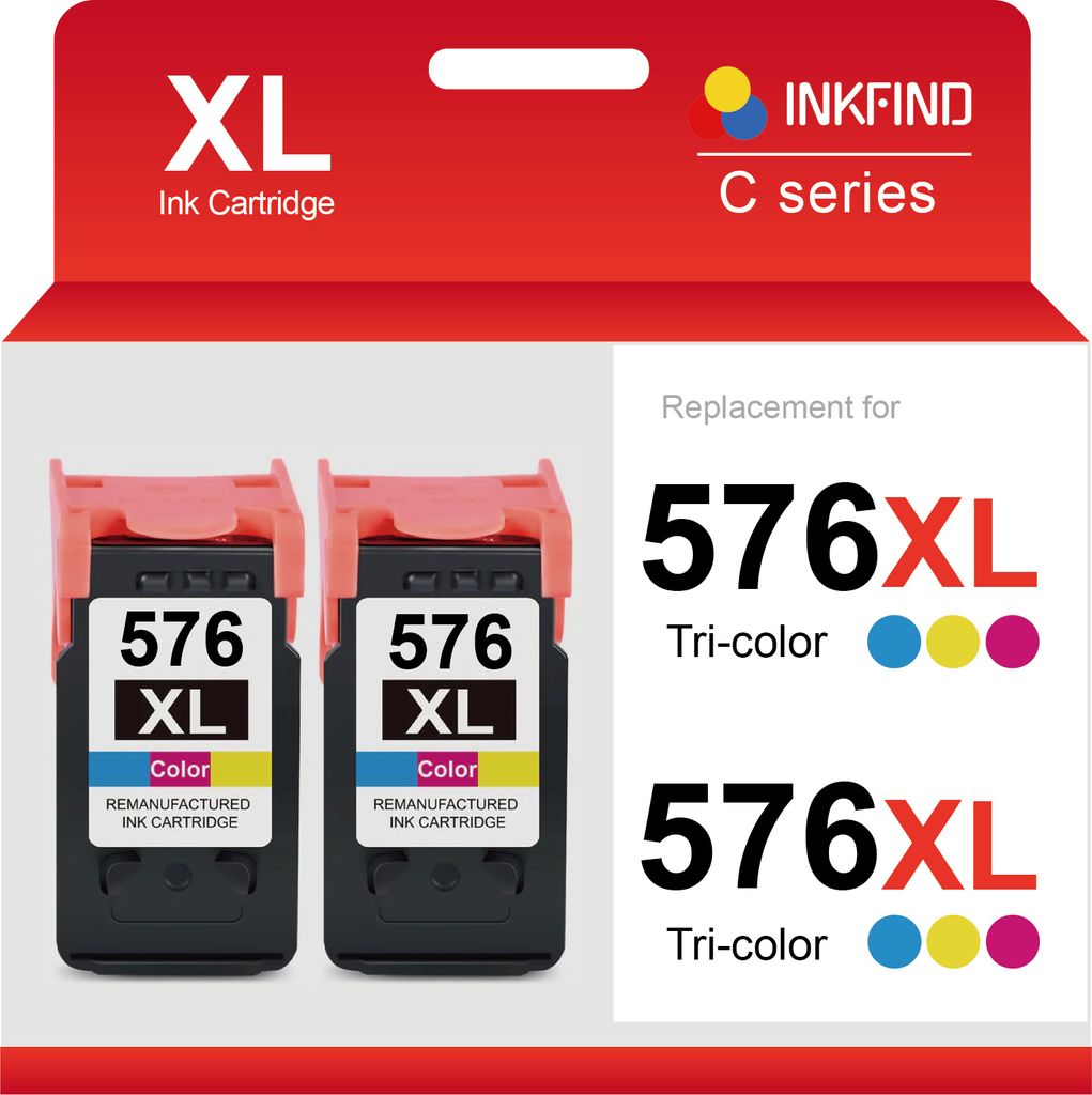 INKFIND 576XL Tintenpatrone kompatibel mit Canon576 Canon Produktbild 