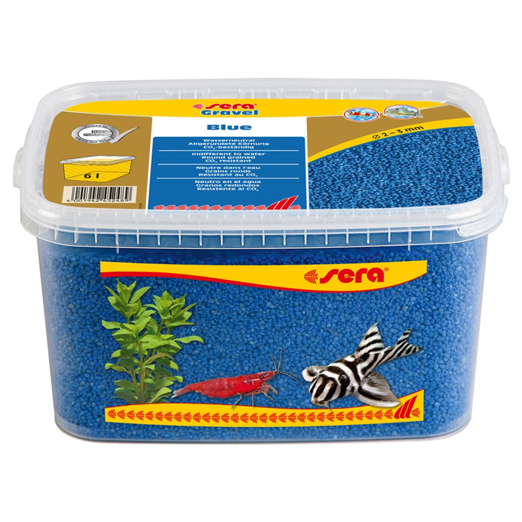 sera Gravel Blue Ø 2 - 3 mm 6 l