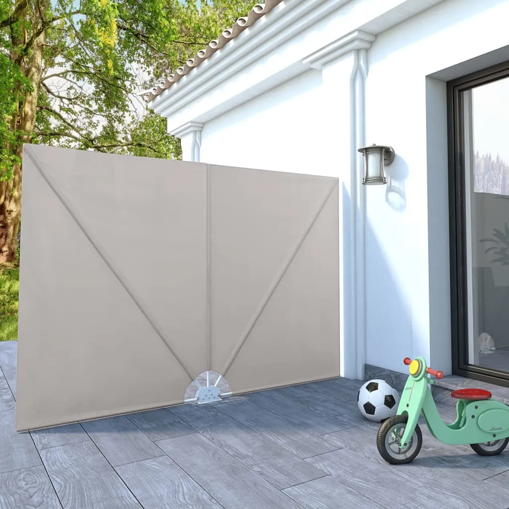Tenda Laterale Patio Crema 240x160 The Living Store - Privacy Famiglia