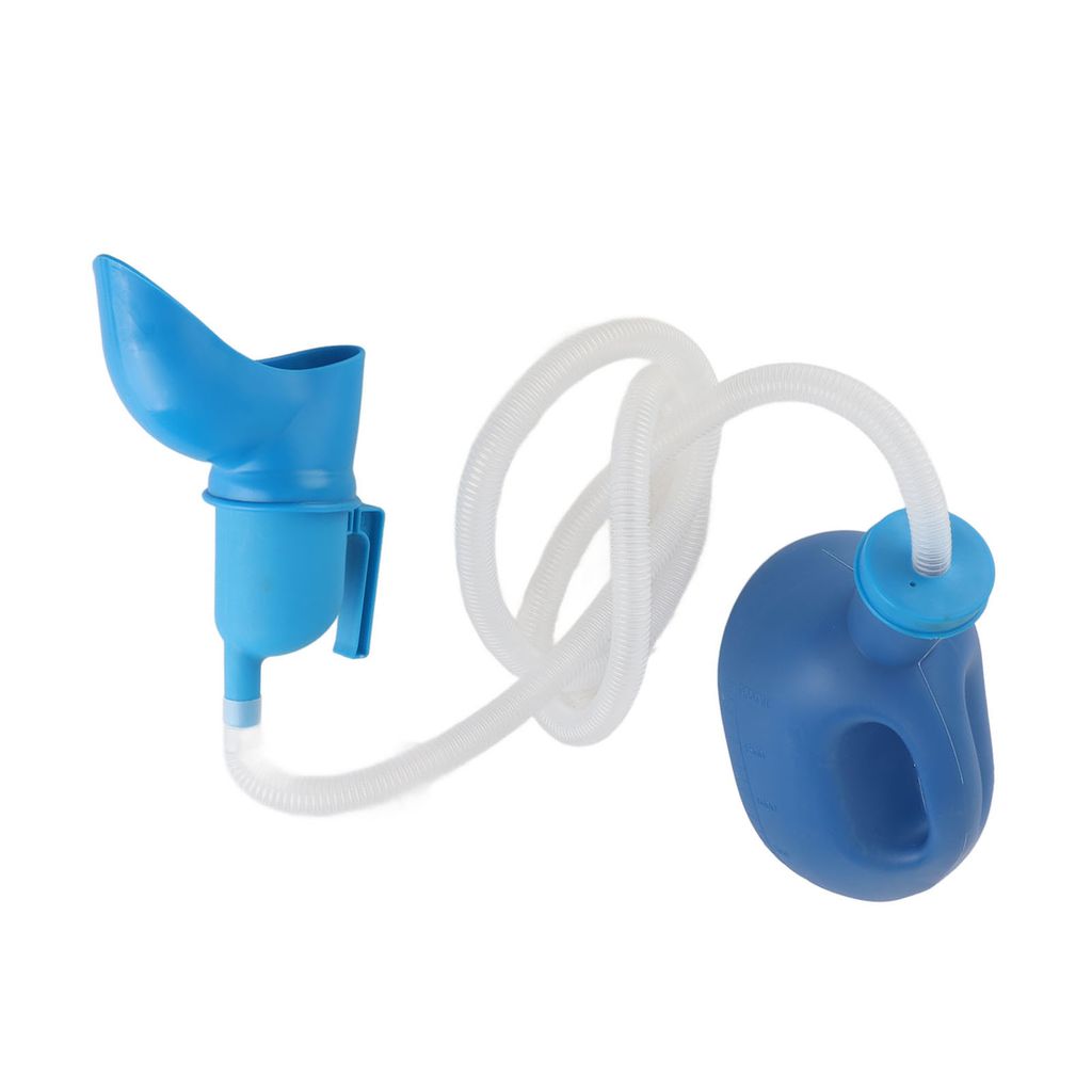 Bettlägeriges Töpfchen-Urinal,Unisex-Töpfchen-Urinal,Langrohr-Urinale für ältere Menschen,Unisex-Urinalflasche,Unisex-Urinale,Töpfchen-Urinal...