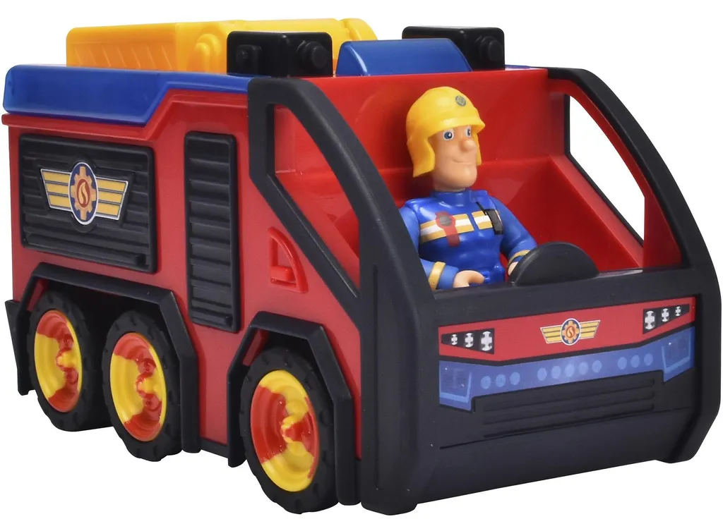 Camion de pompier Simba Dickie Sam Junior Jupiter Nouvelle Version - 2