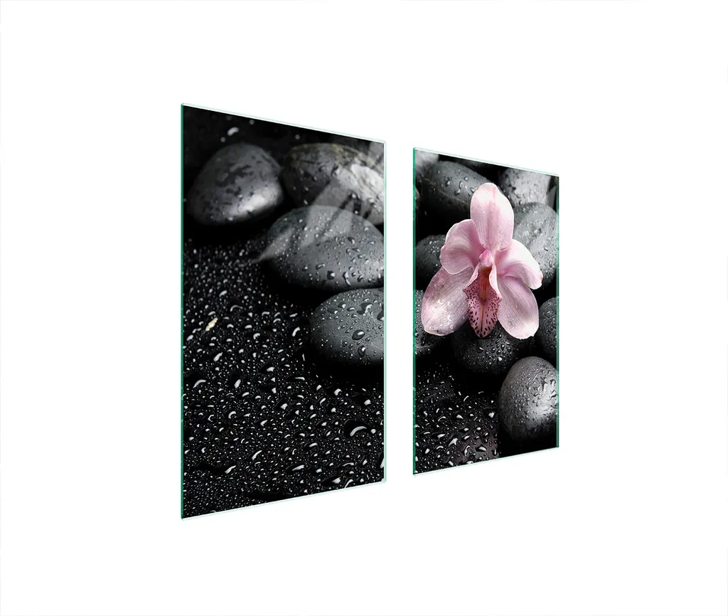 Set 2 Coprifornelli 75x52 in Vetro | Protezione Piano Cottura Ceramica