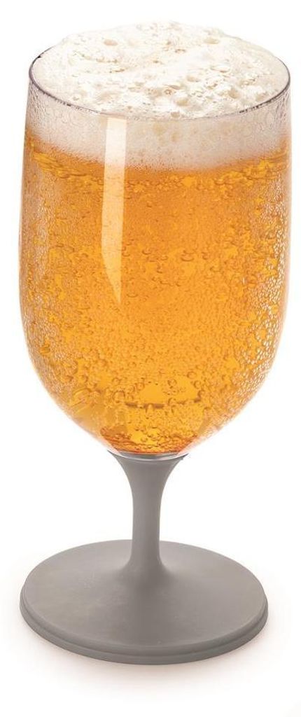 Bierglas TOGo grau/gelb Produktbild 