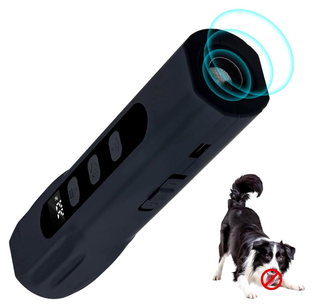 Ultraschallgerät zur Bellabwehr für Hunde mit Taschenlampenfunktion