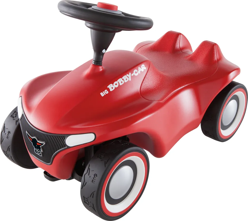 Jouet Porteur Extérieur BIG Bobby Car Neo Rouge pour Enfant de 12 Mois