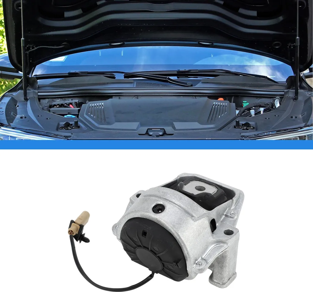 Support Moteur Audi A4 B8 2.0L 2009-2021 Haute Résistance Métal Argent