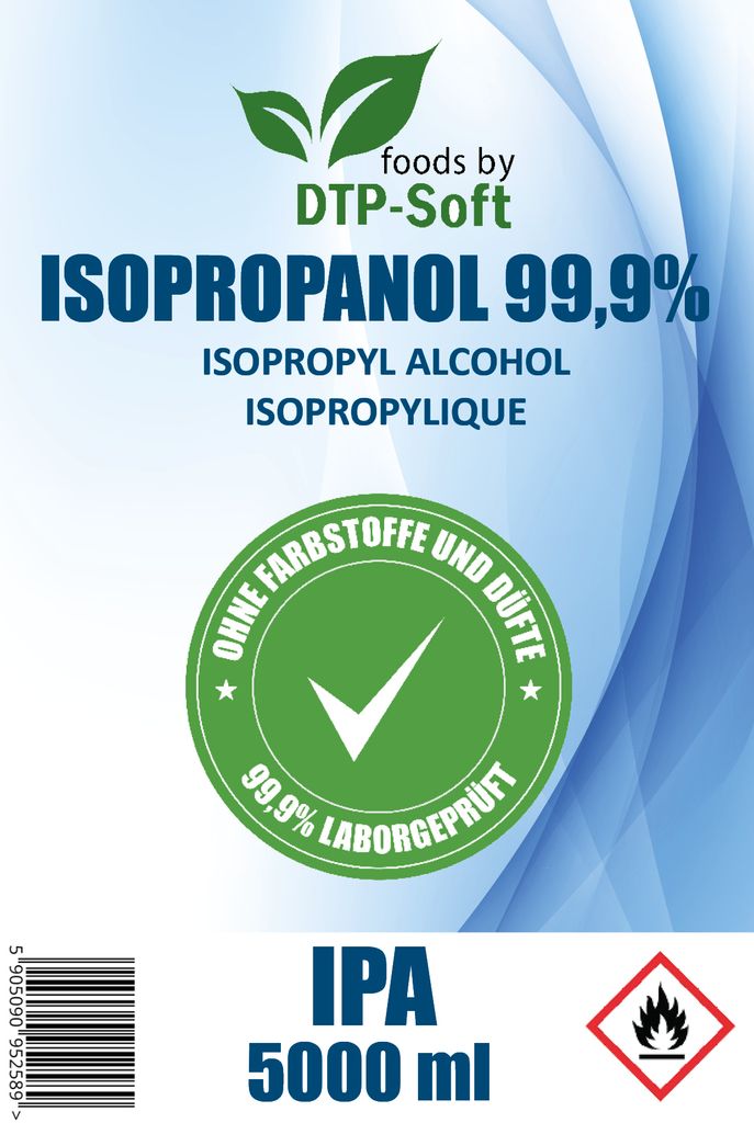 Isopropanol 99,9 % | 5 litrů čisticího prostředku | Vysoké Obrázek produktu 2