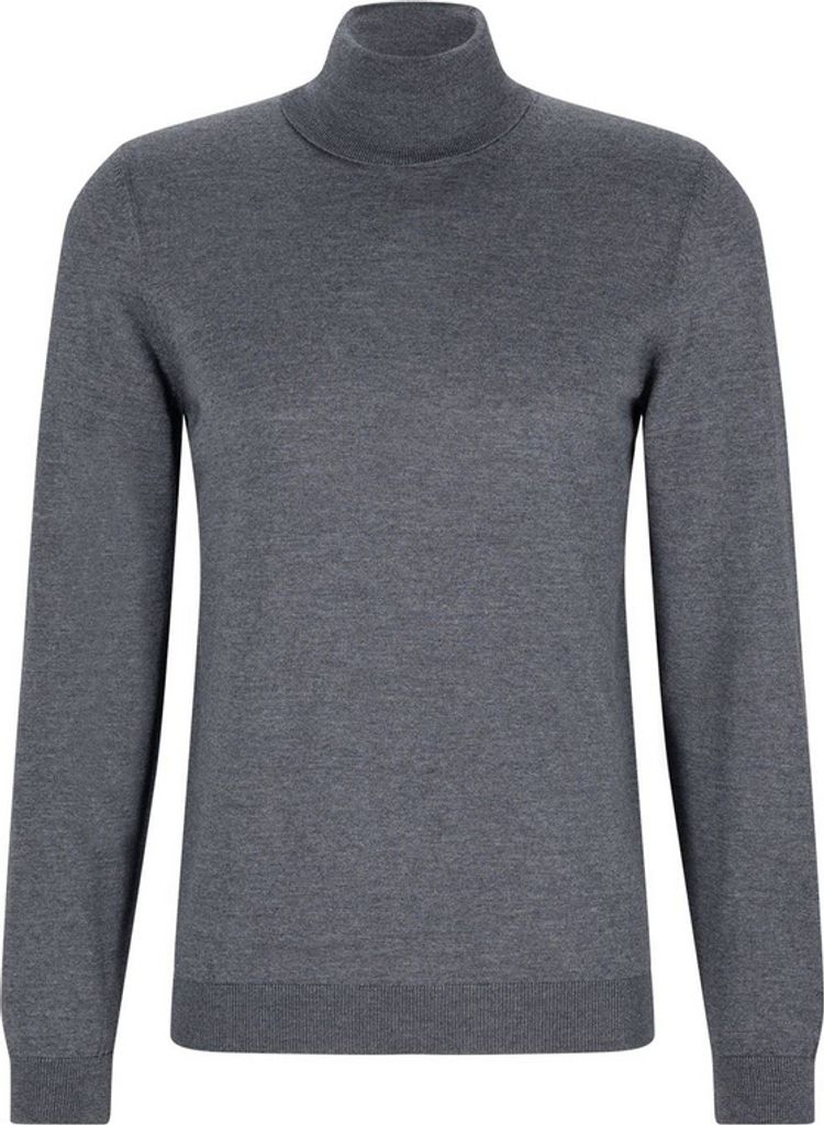 Hugo Boss Musso-P Rollkragenpullover grau Grauer Rollkragenpullover