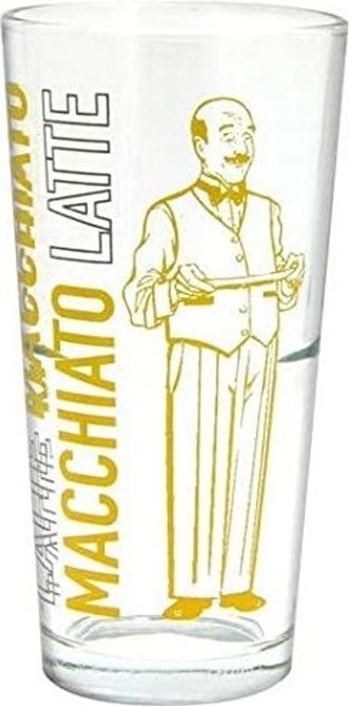 12er Latte Macchiato Gläser-Set stapelbar Kaffee-Glas Produktbild 