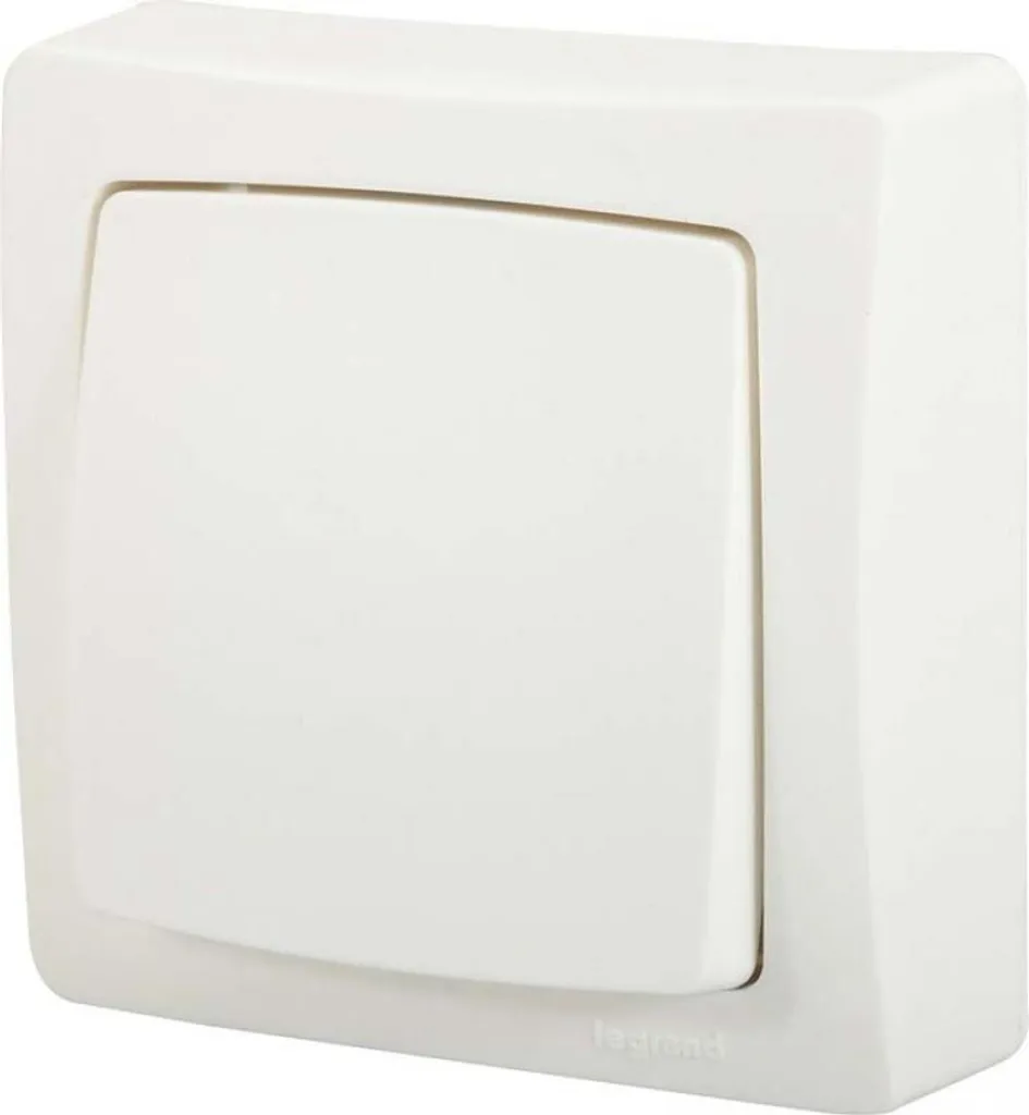 Commande VMC saillie format étroit blanc ASL - Pose facile sans encastrer