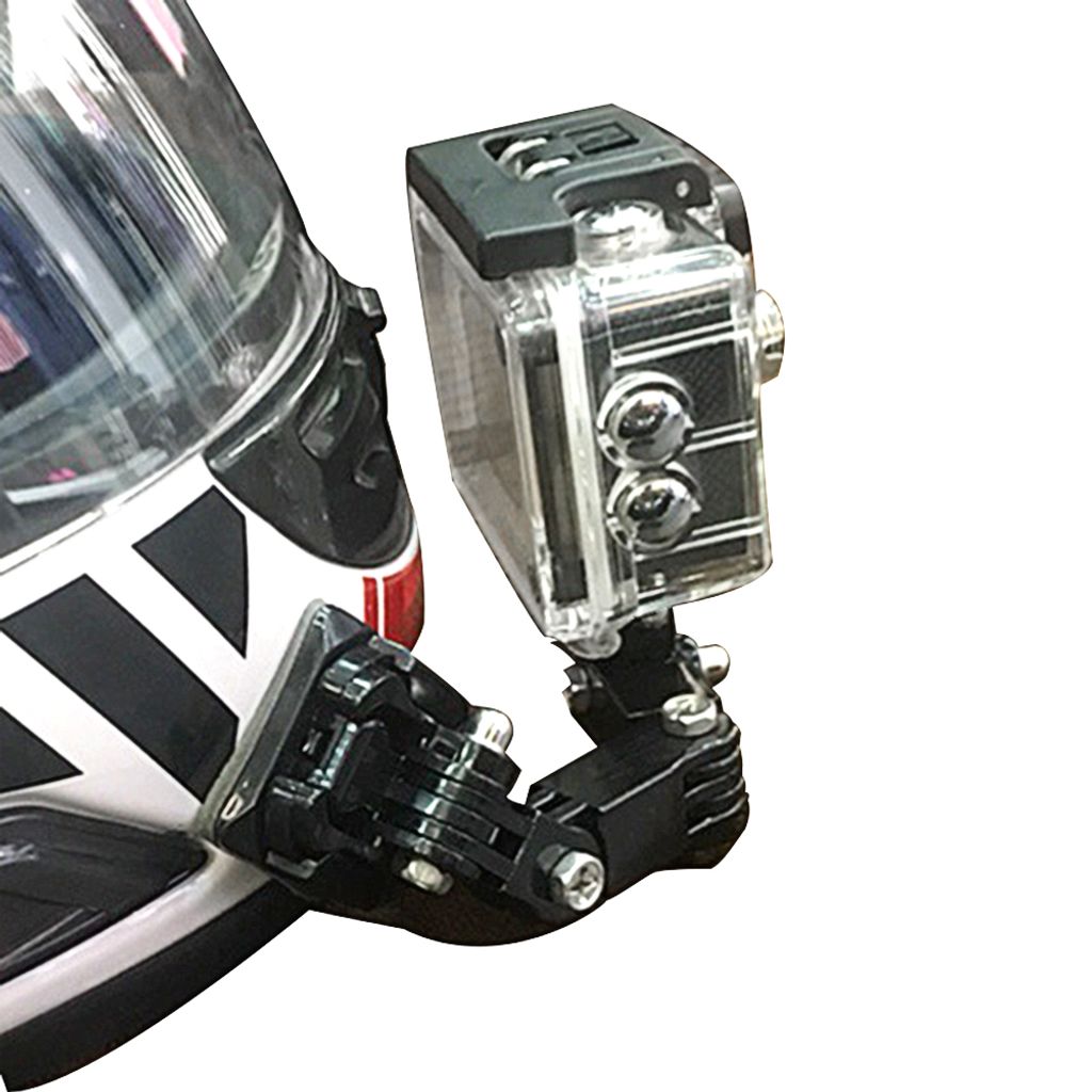 Motorradhelm Kinnhalterung Verlängerung Fixer Kamerahalterung Halterung für Xiaoyi 4K