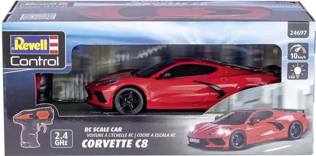 Voiture Télécommandée Corvette C8 Revell 1/24 - Jouet RC Performance - 7