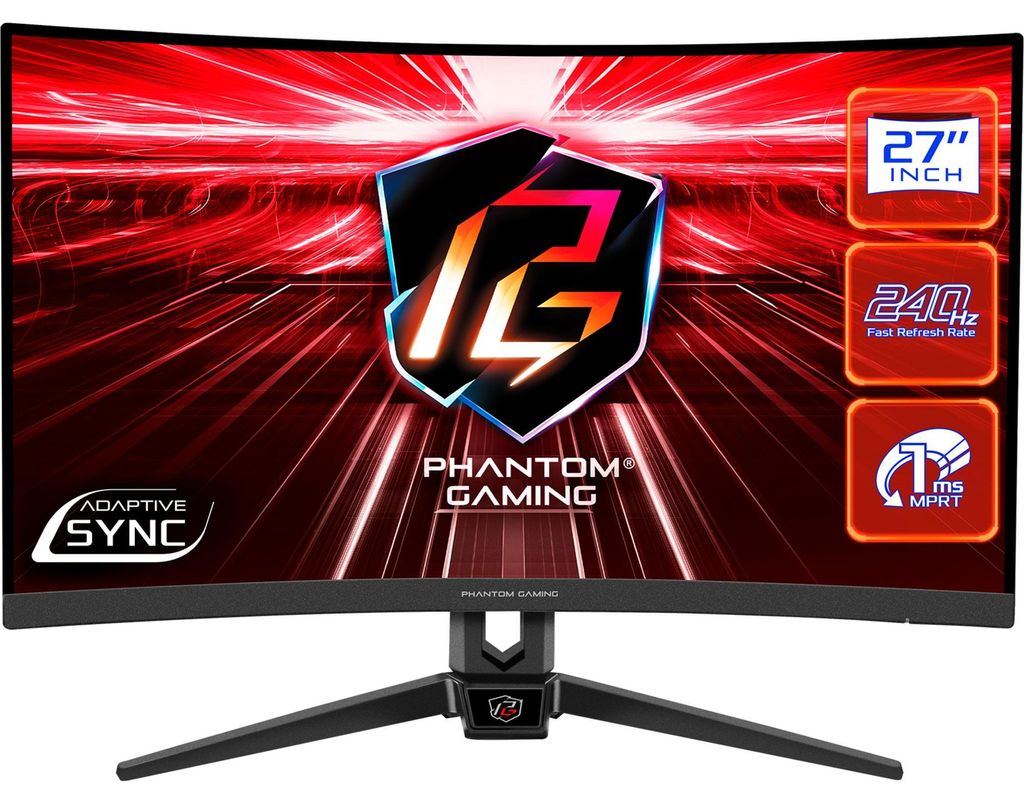 Asrock PG27F15RS1A 68,6 cm (27" ) 1920 x 1080 Pixel Full HD Zdjęcie produktu 