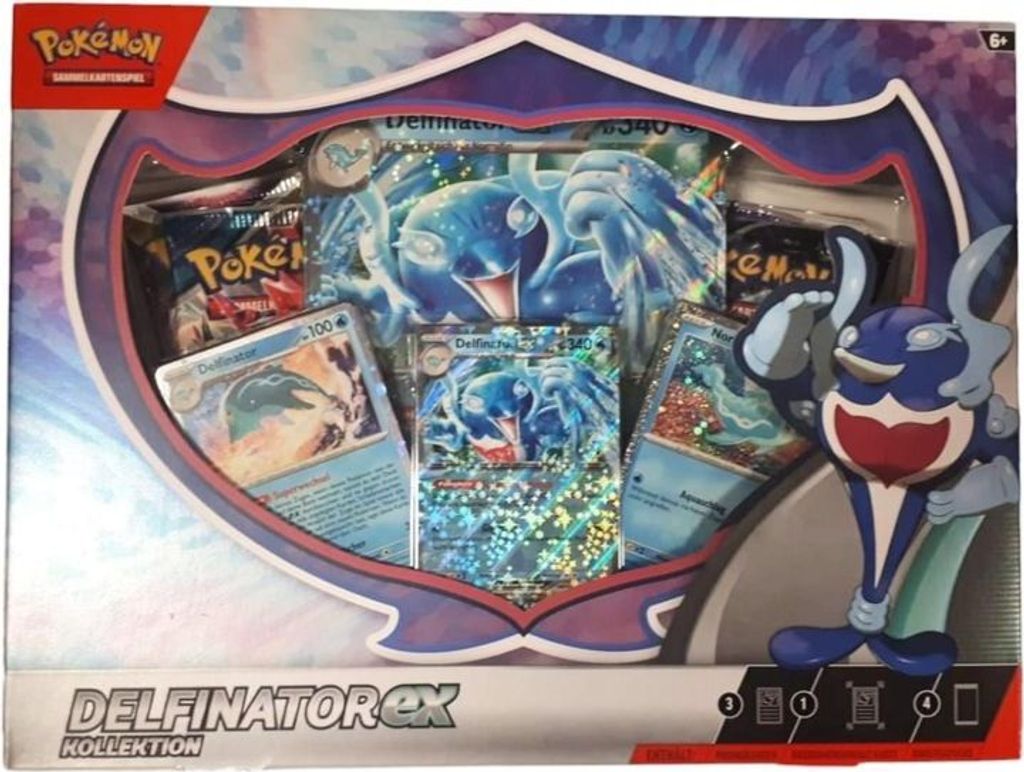 Pokémon - Delfinator EX Kollektion - deutsche Version Produktbild 