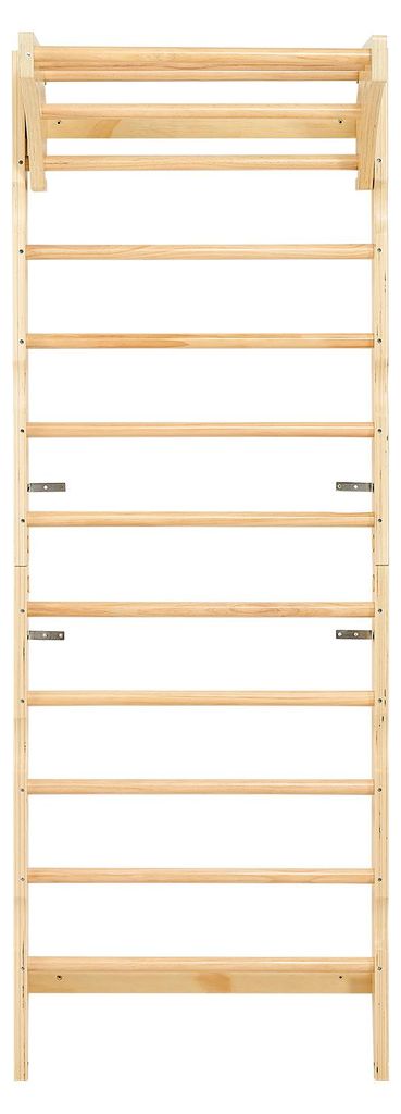 SucceBuy Schwedische Leiterwand 2-in-1, 10-stufiges Produktbild 