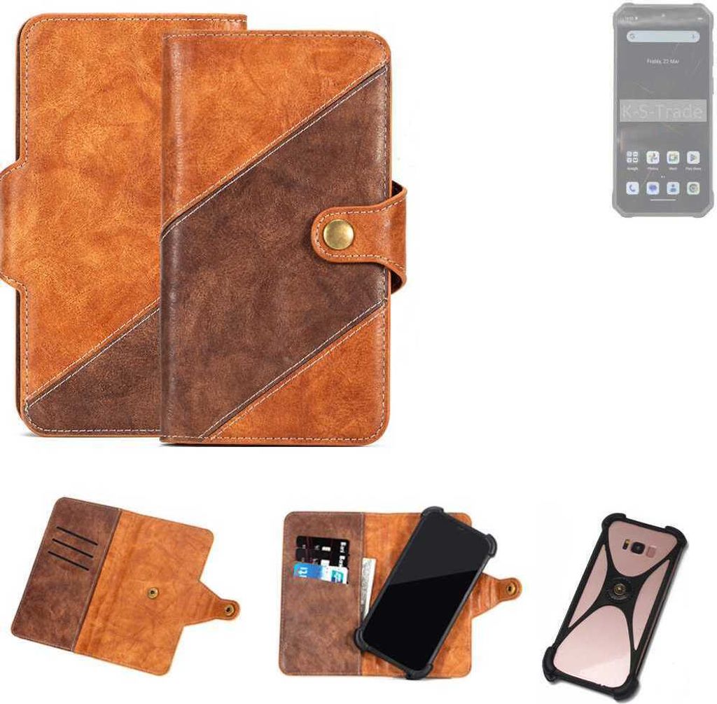 K-S-Trade Handyhülle Schutzhülle Bookstyle Case Wallet-Case Produktbild 