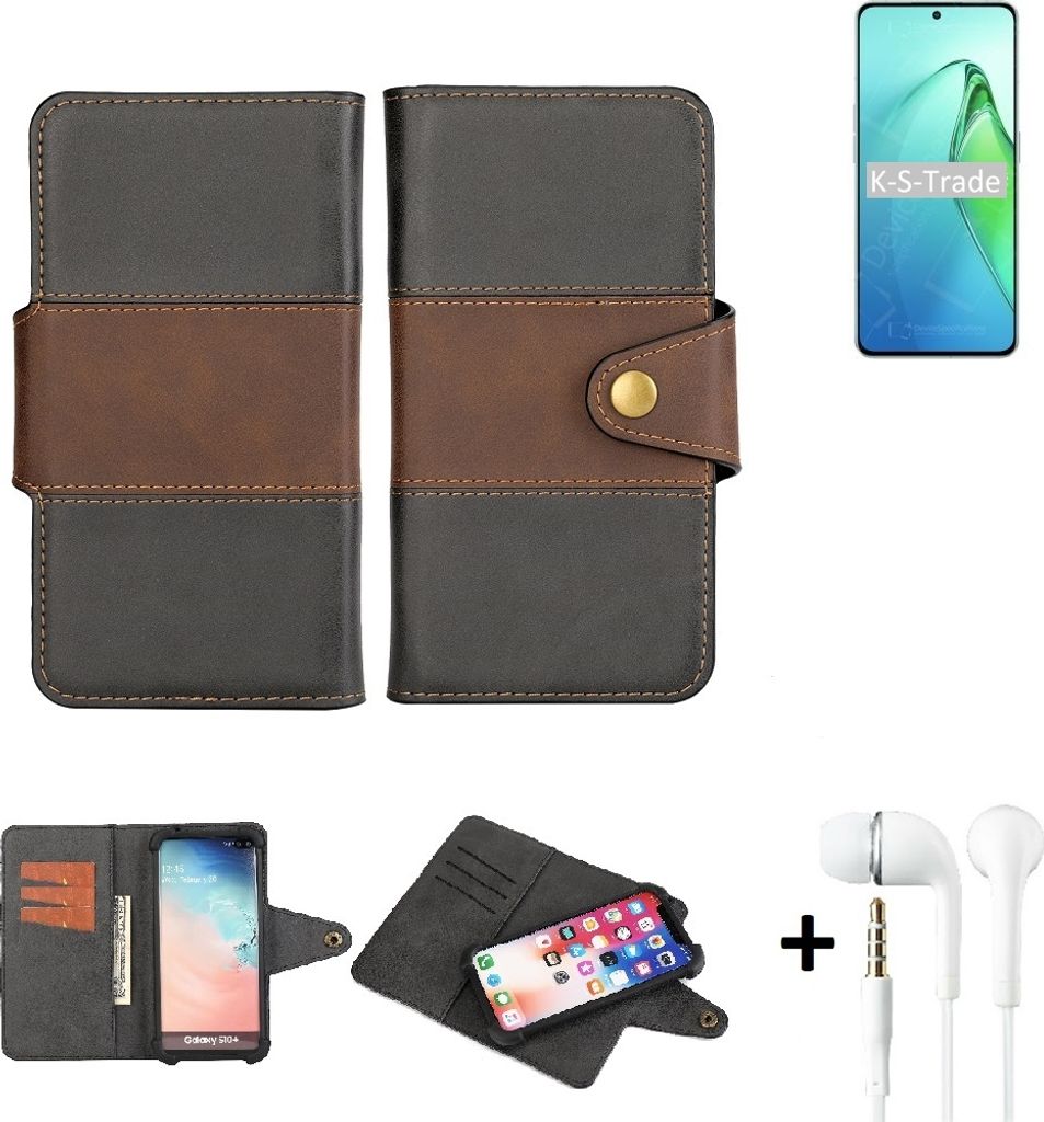 K-S-Trade Handyhülle Schutzhülle Bookstyle Wallet-Case Produktbild 