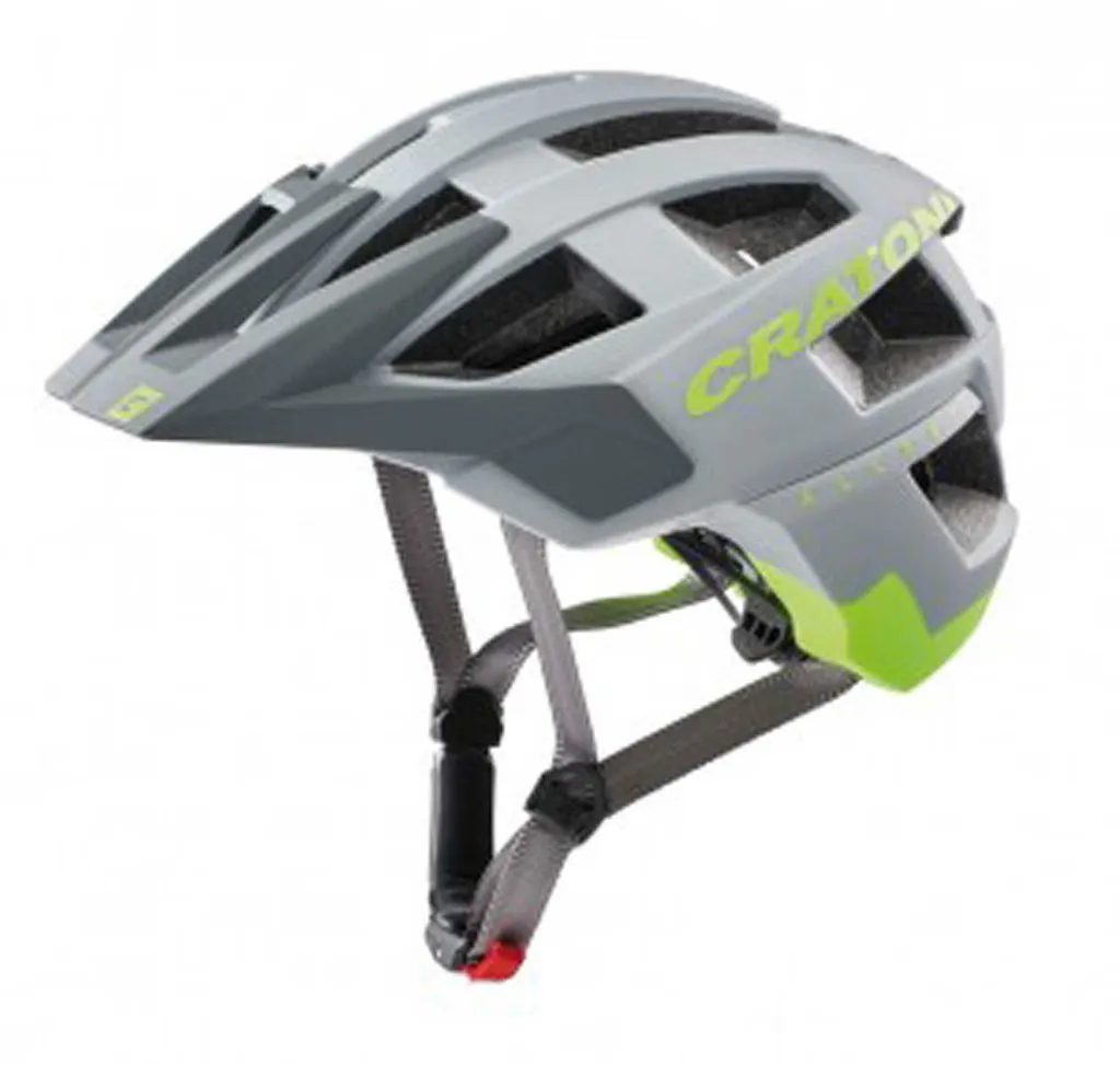 Casque VTT pour Sorties Sportives Cratoni AllSet 54-58cm Gris et Jaune