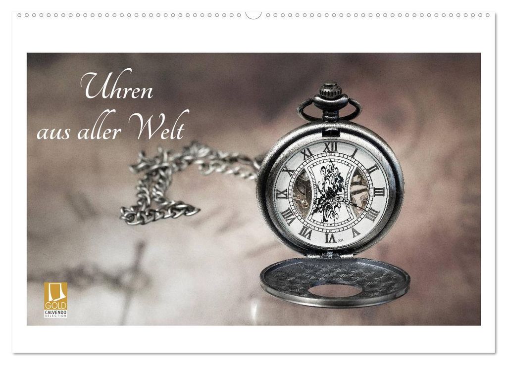 Uhren aus aller Welt (Wandkalender 2027 DIN A2 quer), CALVENDO Monatskalender