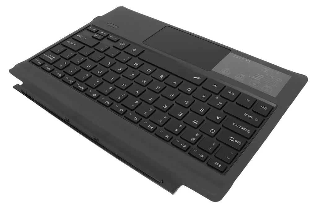Clavier Azerty sans Fil Type Cover pour Surface Pro Noir Rechargeable C