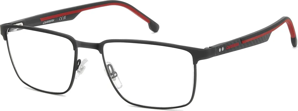 Lunettes Carrera 8934 Noir et Rouge : Confort et Maintien Homme