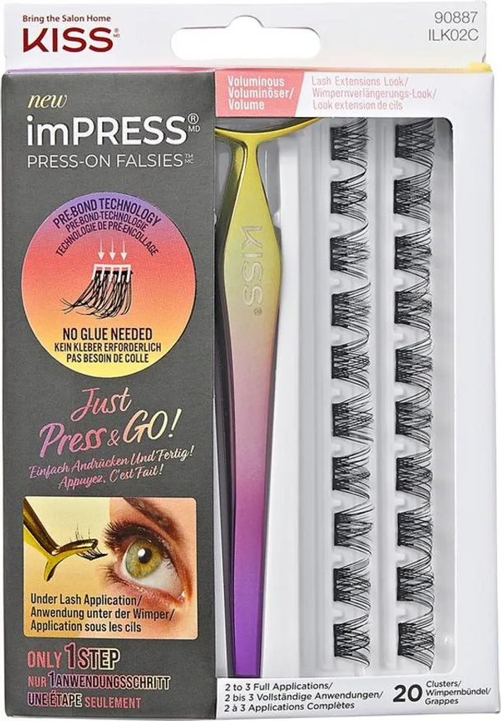 Kiss My Face - ImPRESS Press on Falsies Kit 02