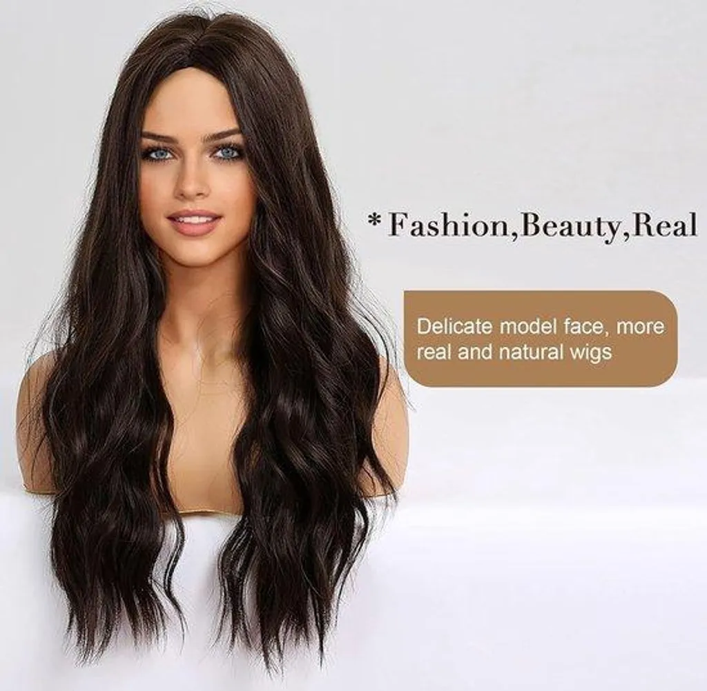 Perruque de cheveux naturels pour poupée 31x23cm - Qualité Premium 290g