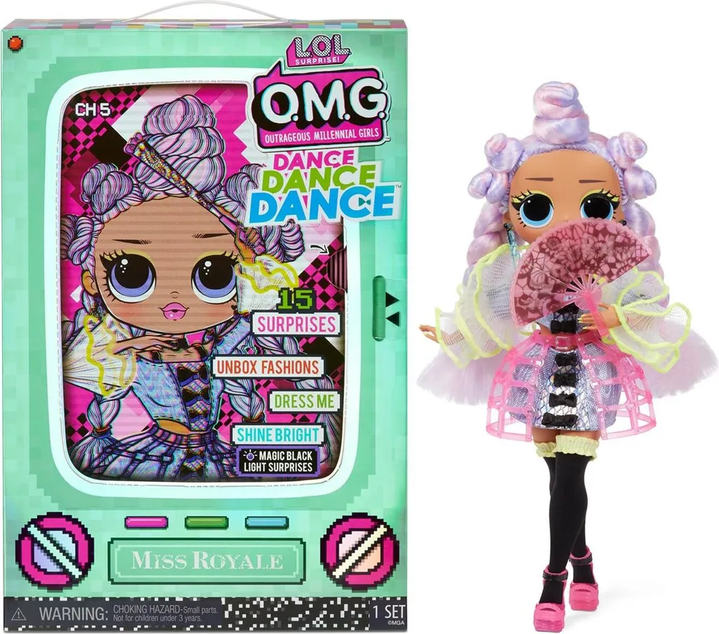 Poupée Mannequin L.O.L. Surprise OMG Dance Dance Dance Miss Royale