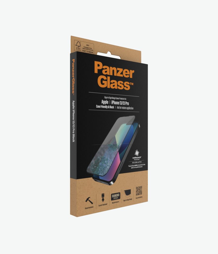 Apple AntiBacterial PanzerGlass™ Screen Protector für Produktbild 4