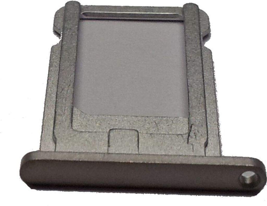 Nano Sim Kartenhalter in silber für iPhone 6 weiß