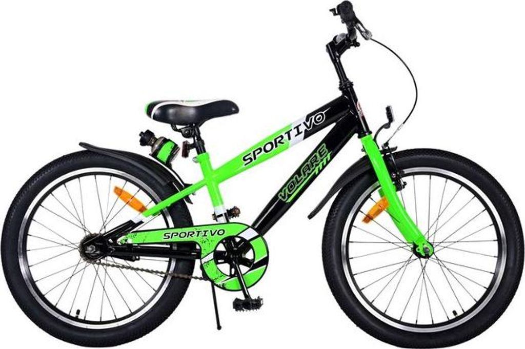 Volare Sportivo Kinderfahrrad - Jungen - 20 Zoll - Grün Produktbild 