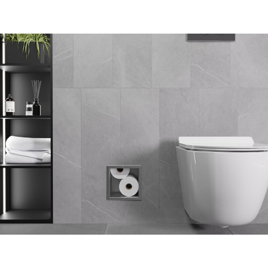 Mexen X-Wall-B Toilettenpapier Aufbewahrung, inox - 1915 Produktbild 4