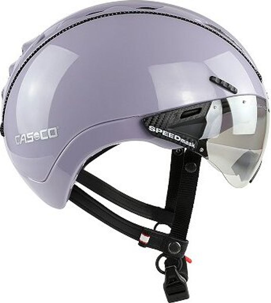 Casco ROADster Plus inkl. Visier, Farbe:Lavendel metallic, Größe:L (58-60 cm)