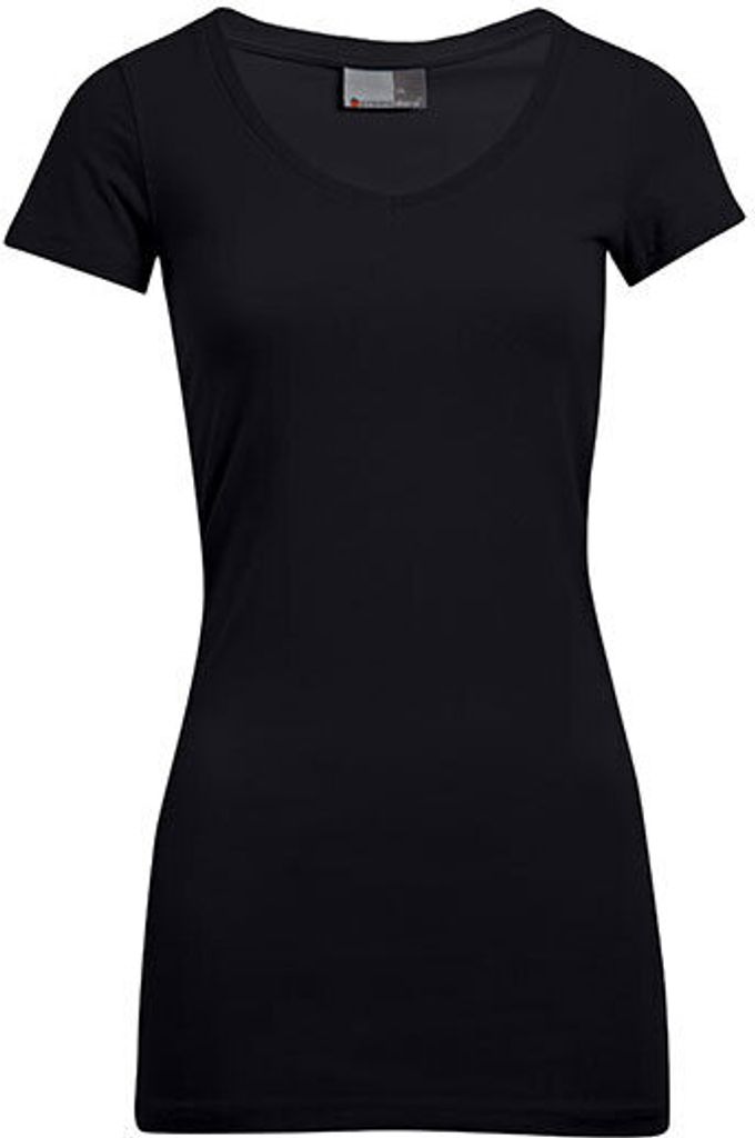 Promodoro 3087 | Maglietta donna Slim Fit scollo a V lungo Immagine del prodotto 