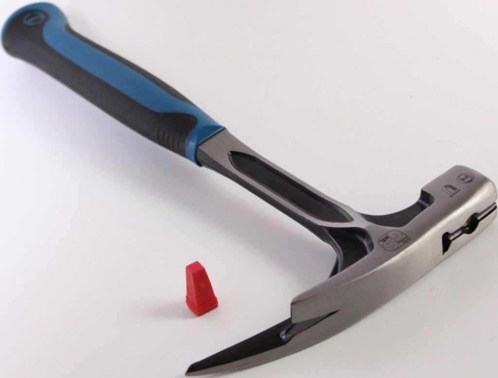 PROFI Latthammer/Ganzstahl-Hammer - geschmiedet mit Anti-Shock Funktion