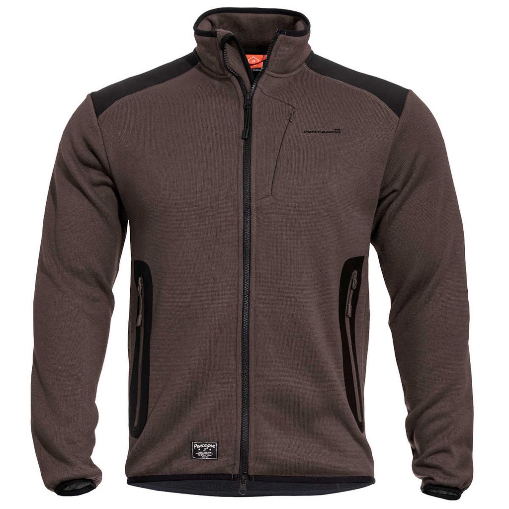 Pentagon Amintor Tactical Reißverschlusspullover Braun M Braun M