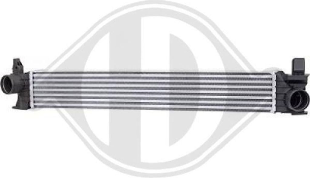 DIEDERICHS DCA1138 Ladeluftkühler LLK für FIAT Ducato Kastenwagen (250, 290) Turbo Intercooler