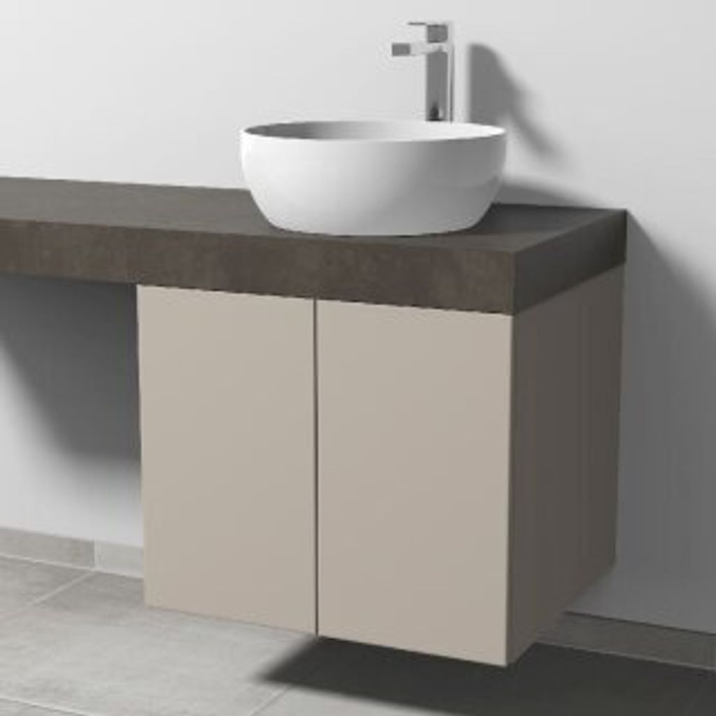 SANIPA P33611U Waschtischunterbau mit Türen 2morrow