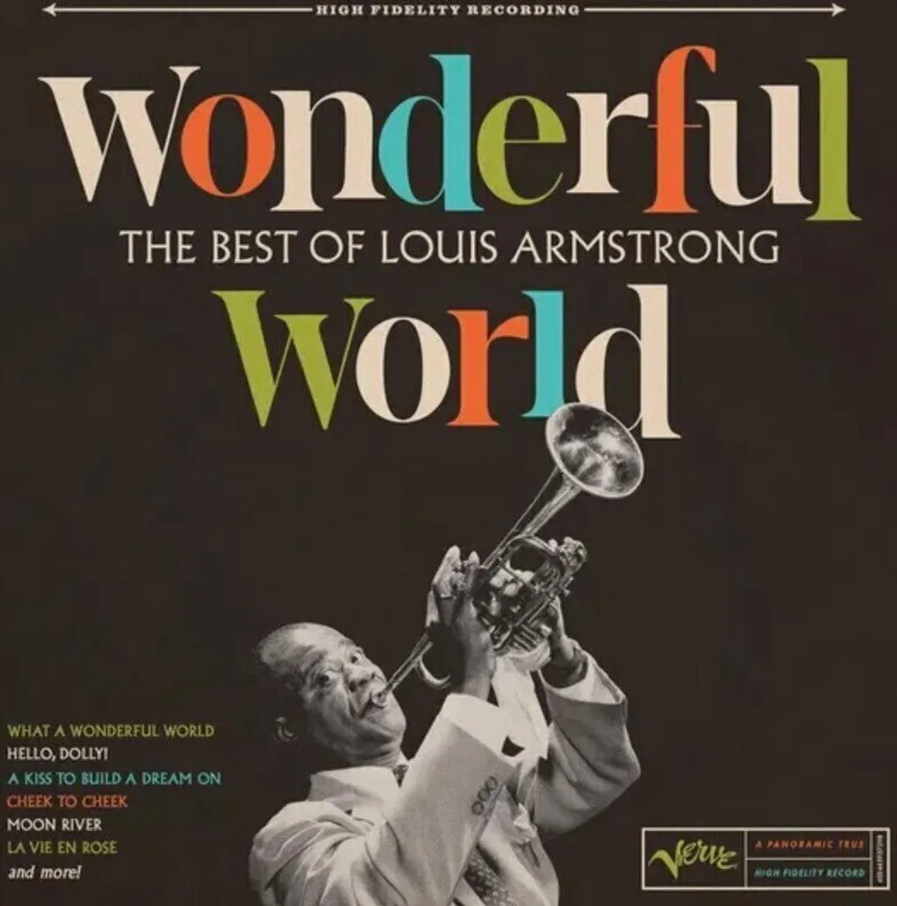 Disque Vinyle Louis Armstrong Wonderful World Best Of Edition Audio LP 12"