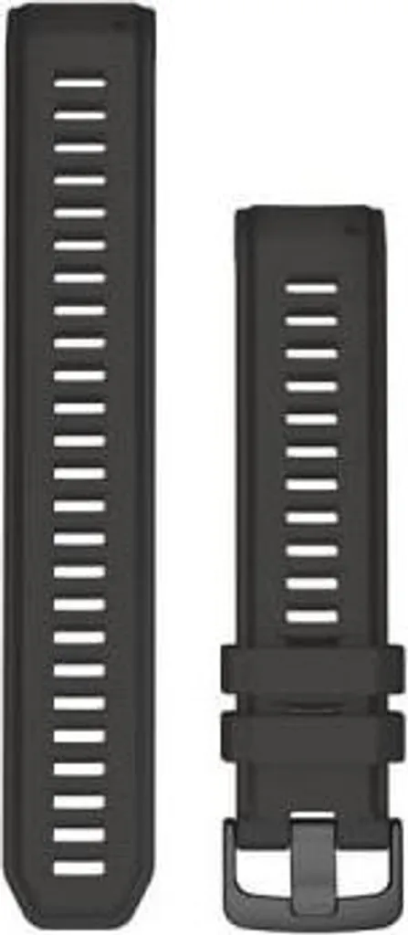 Bracelet Garmin Instinct 2 Graphite en Silicone pour Montre Connectée