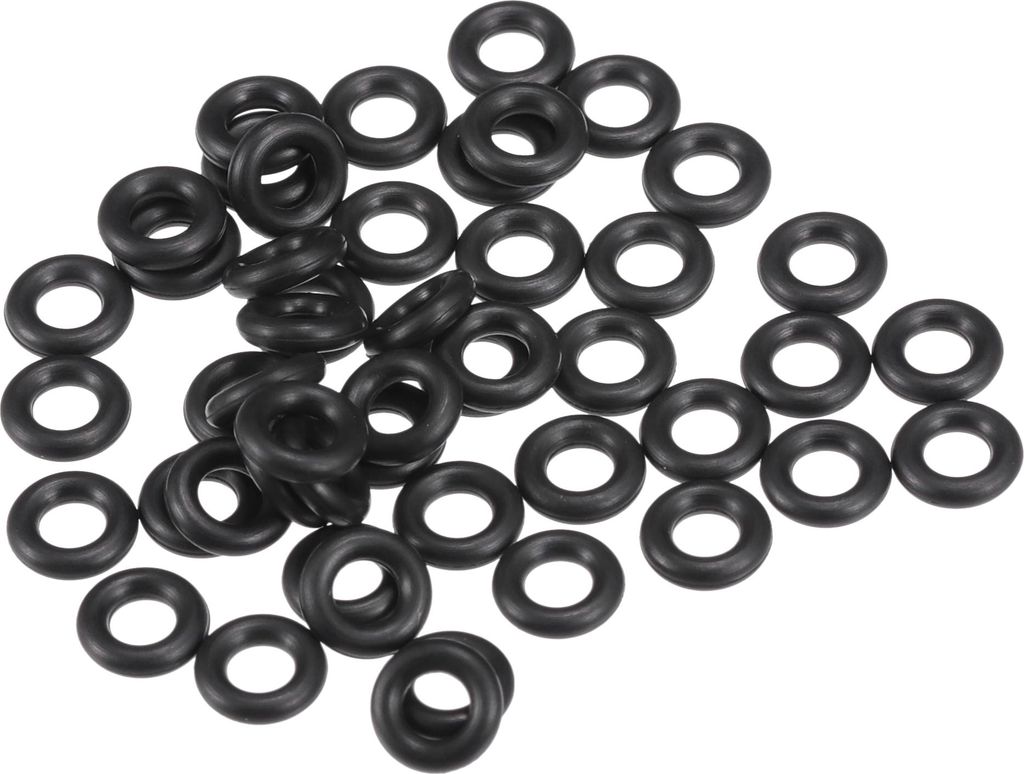 50 Stück 3mm ID x 1,5mm CS Universal Auto O-Ring Dichtung - Auto - Wasserhahn Reparatur LKW SUV Anhänger Rohr Abdichtung Wasserdicht - NBR Gummi ...