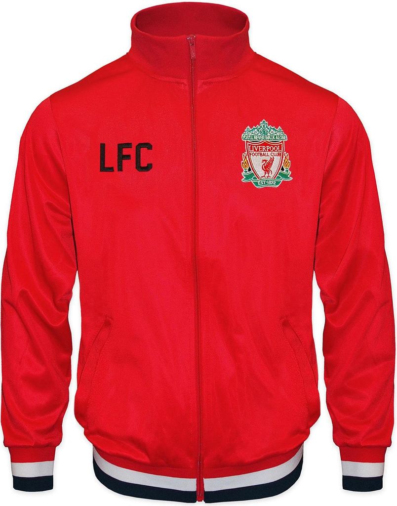 Liverpool FC - Trainingsjacke für Jungen GF302 (98) (Rot)