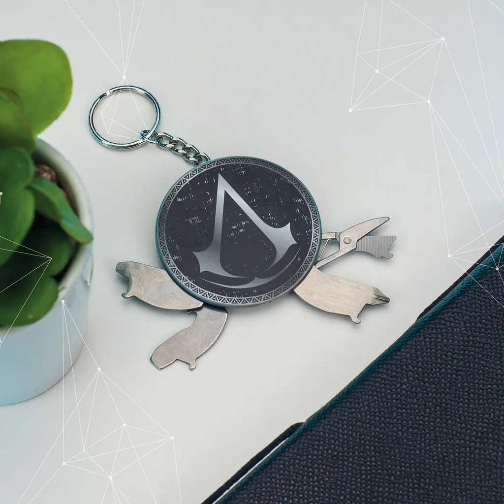 Multitool Paladone Assassin's Creed 4 in 1 Nero | Accessorio EDC - 3
